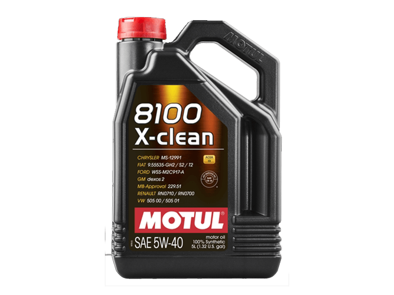 MOTUL M8100XCL5W40/5 8100 XCLEAN 5W40 5L